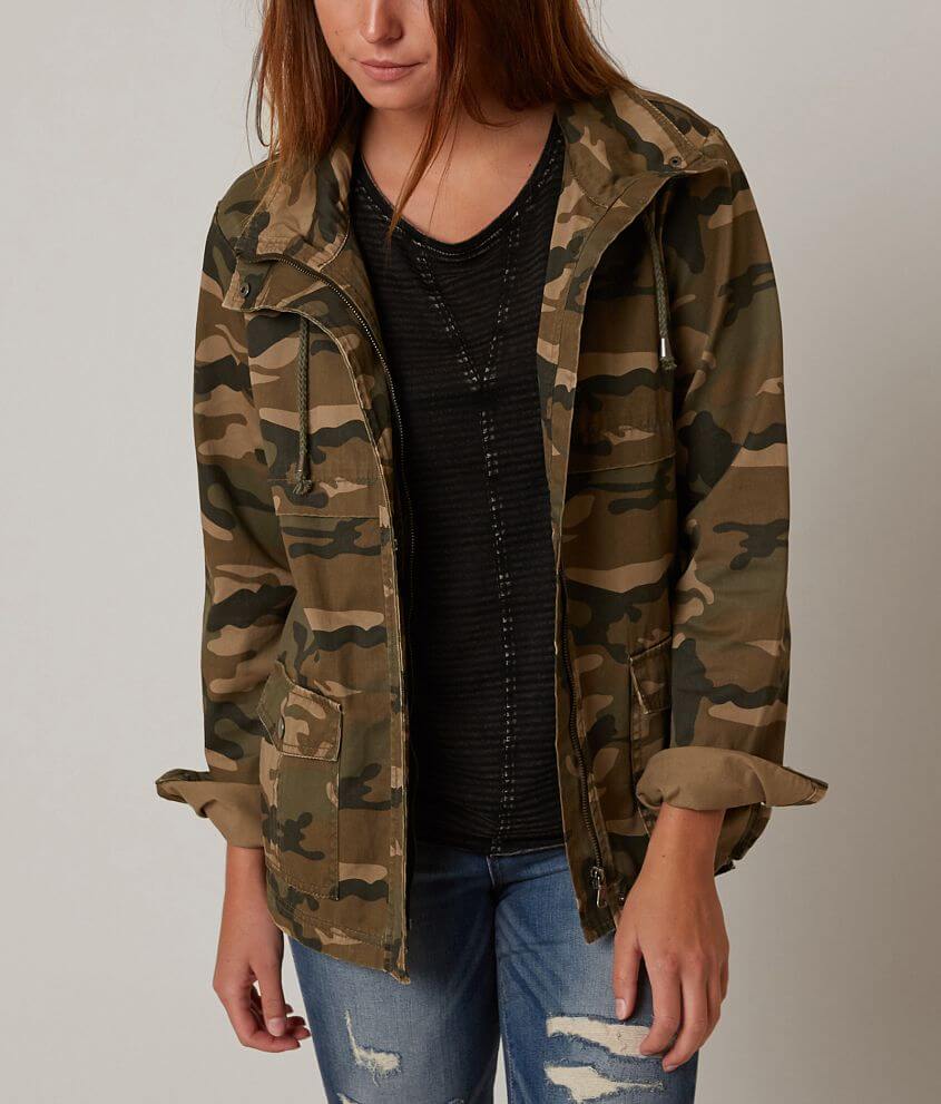 BKE Camo Jacket front view
