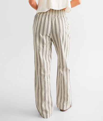 Ci Sono Striped Beach Pant BACK