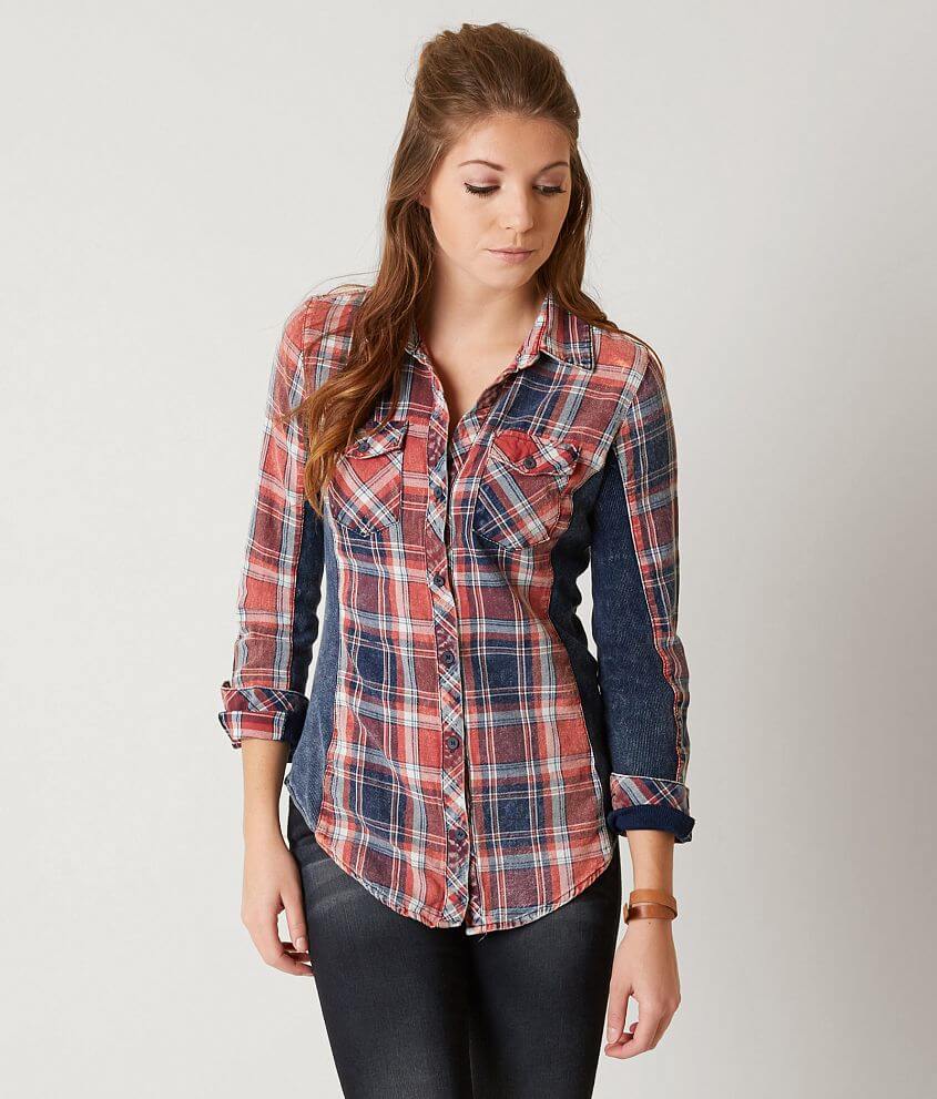 Ci Sono Plaid Shirt - Clothing in Linda | Buckle Ci Sono Plaid Shirt - Clothing in Linda | Buckle