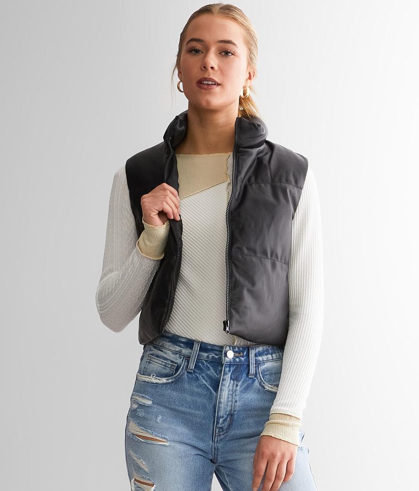 SySea Women's Crop Puffer Vest