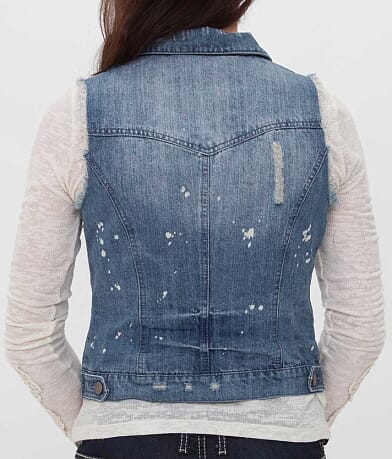Celebrity Pink Denim Vest MISC_DETAIL_1