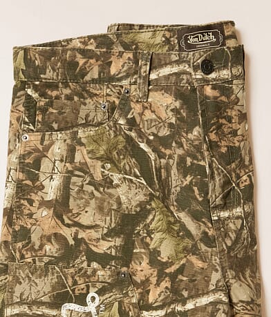 Double Knee Camo Denim Short thumbnail 6