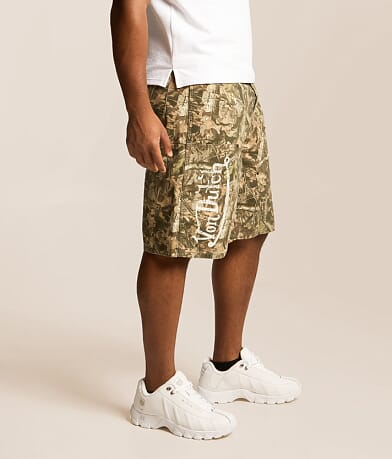 Double Knee Camo Denim Short thumbnail 3