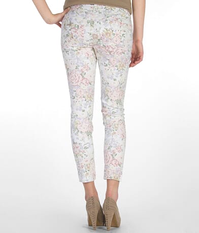 Celebrity Pink Floral Ankle Skinny Jean BACK