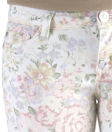 Celebrity Pink Floral Ankle Skinny Jean FRONT_POCKET