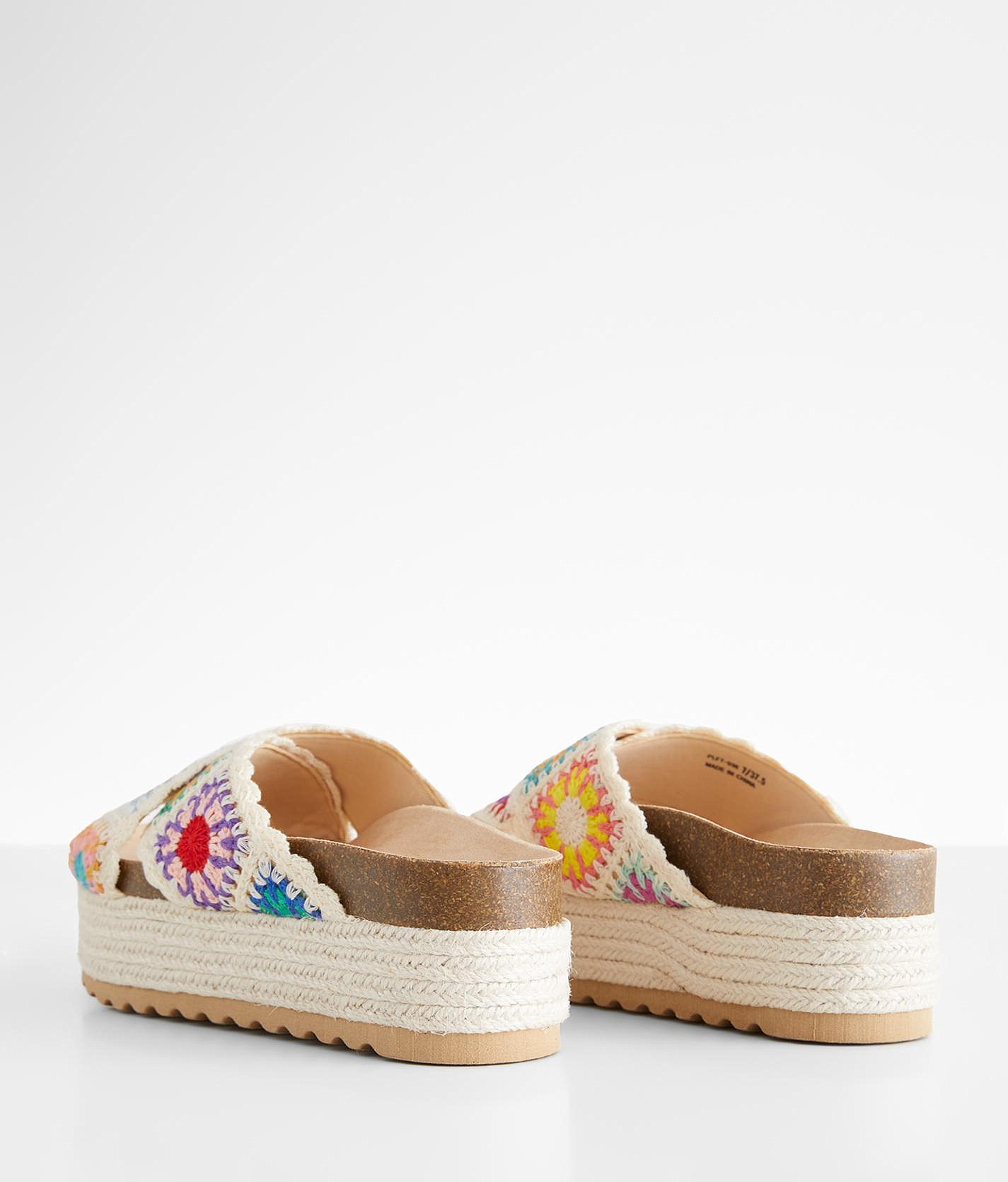 Dirty Laundry Women's Caylee Flat Sandal - Ankle Strap - Mixed Molded Foot Bed - Low Heel