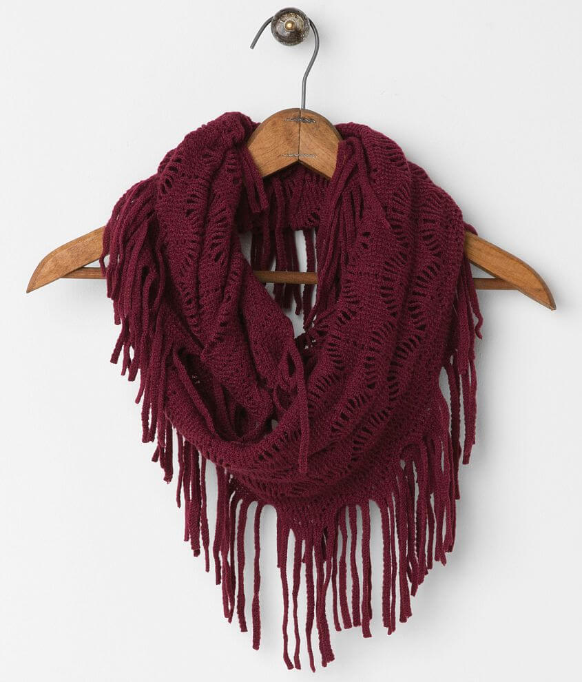 Fringe Scarf front view