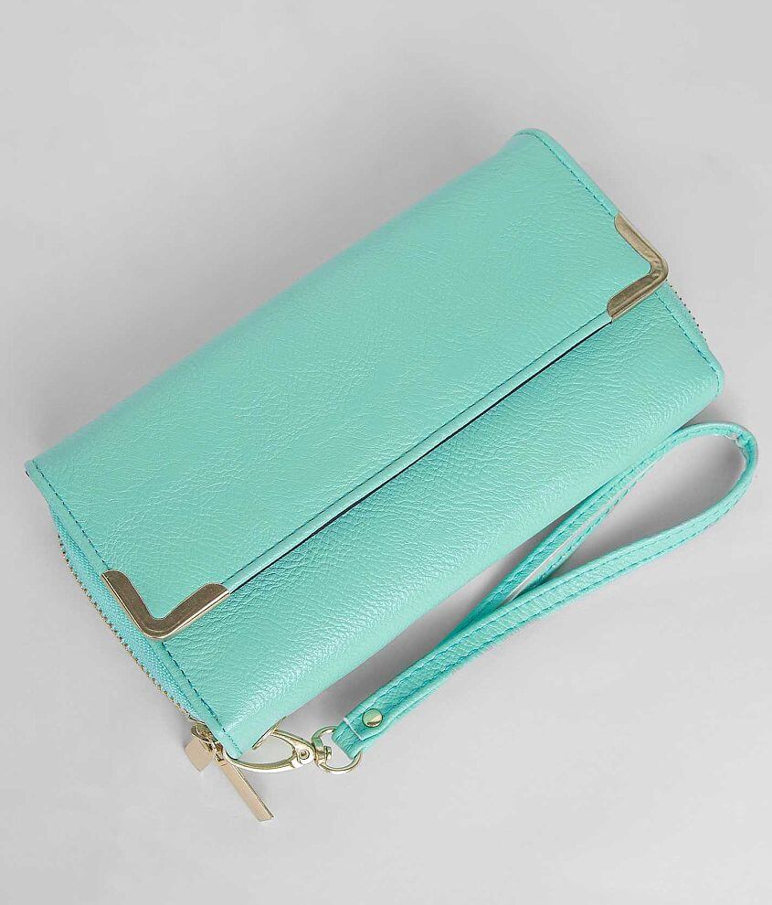 Faux Leather Wallet front view