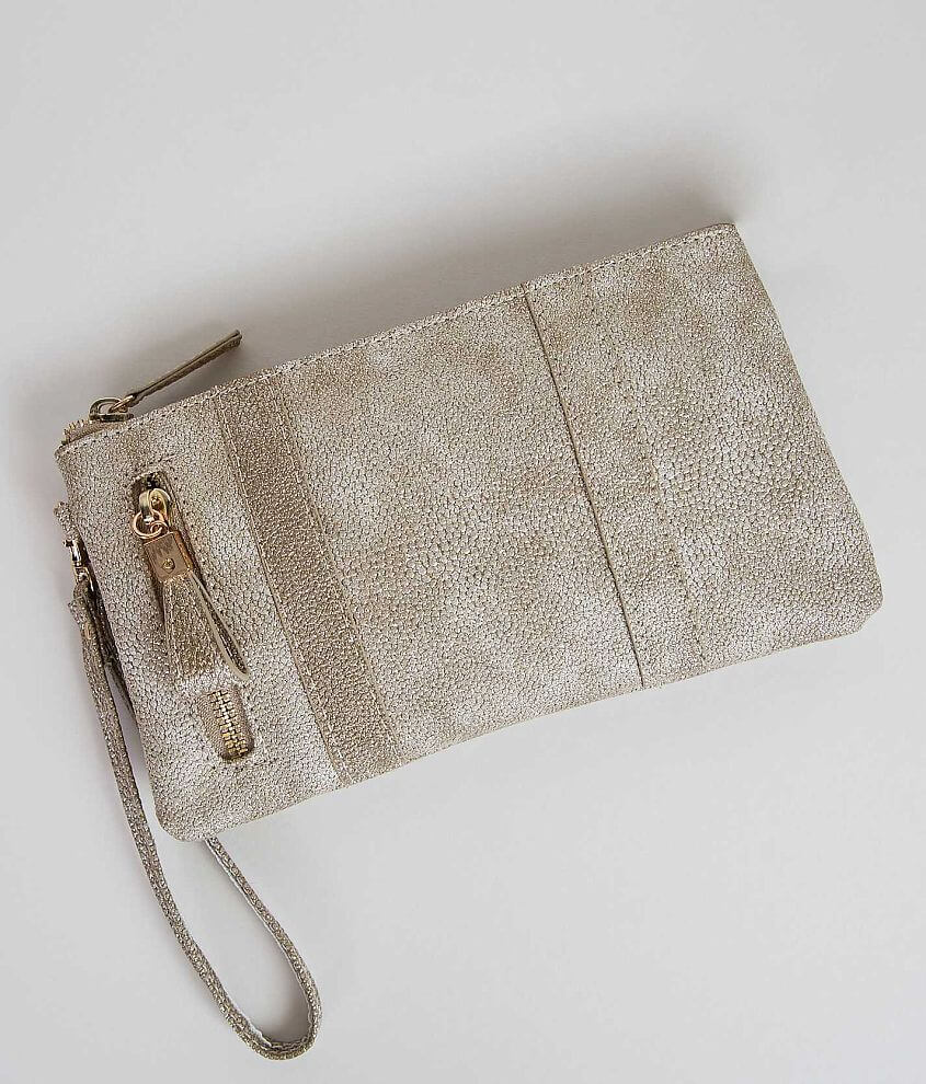 Textured Wristlet Wallet front view