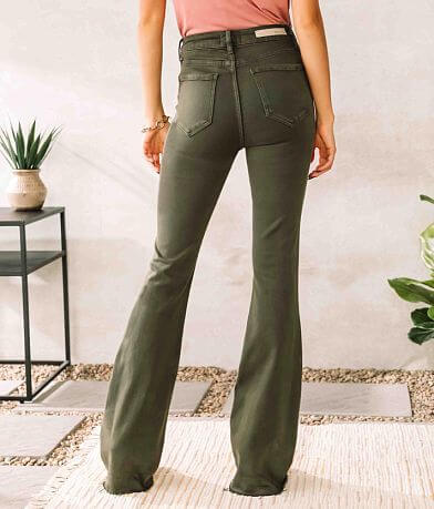 Cello Jeans High Rise Flare Stretch Jean BACK