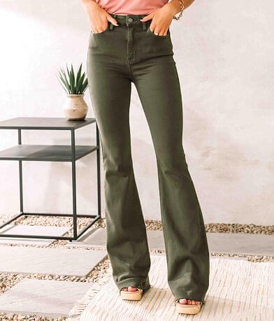 Cello Jeans High Rise Flare Stretch Jean FULL_RIGHT_SIDE