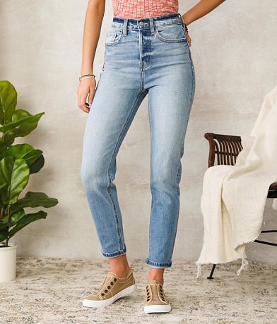 Willow & Root The Mom Jean front view