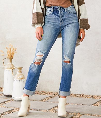 Willow & Root The Mom Jean front view