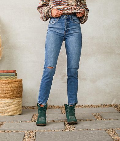 Willow & Root The Mom Jean front view