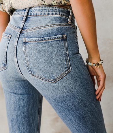 Willow &amp; Root The Flared Out Jean back pocket view