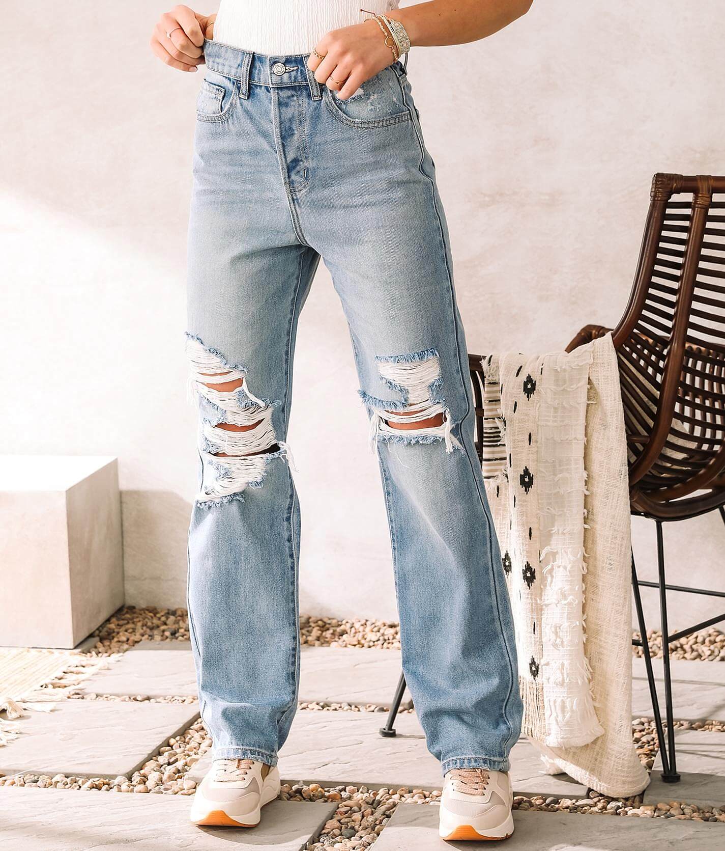 cheap dad jeans