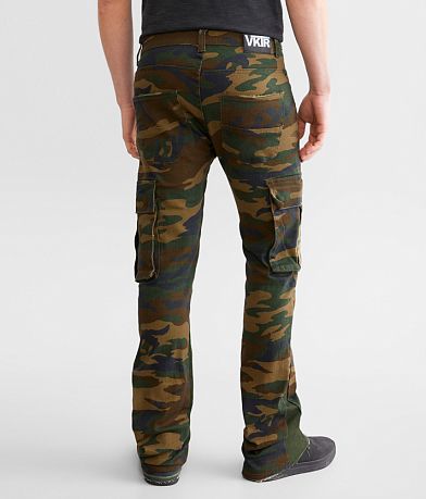 VKTR Stacked Camo Cargo Stretch Jean BACK