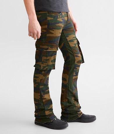 VKTR Stacked Camo Cargo Stretch Jean FULL_RIGHT_SIDE