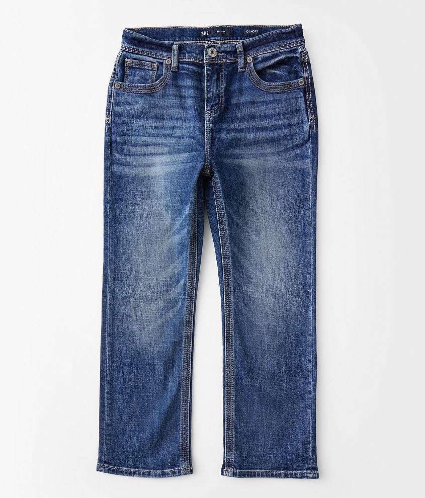 Boys - BKE Hudson Straight Stretch Jean front view