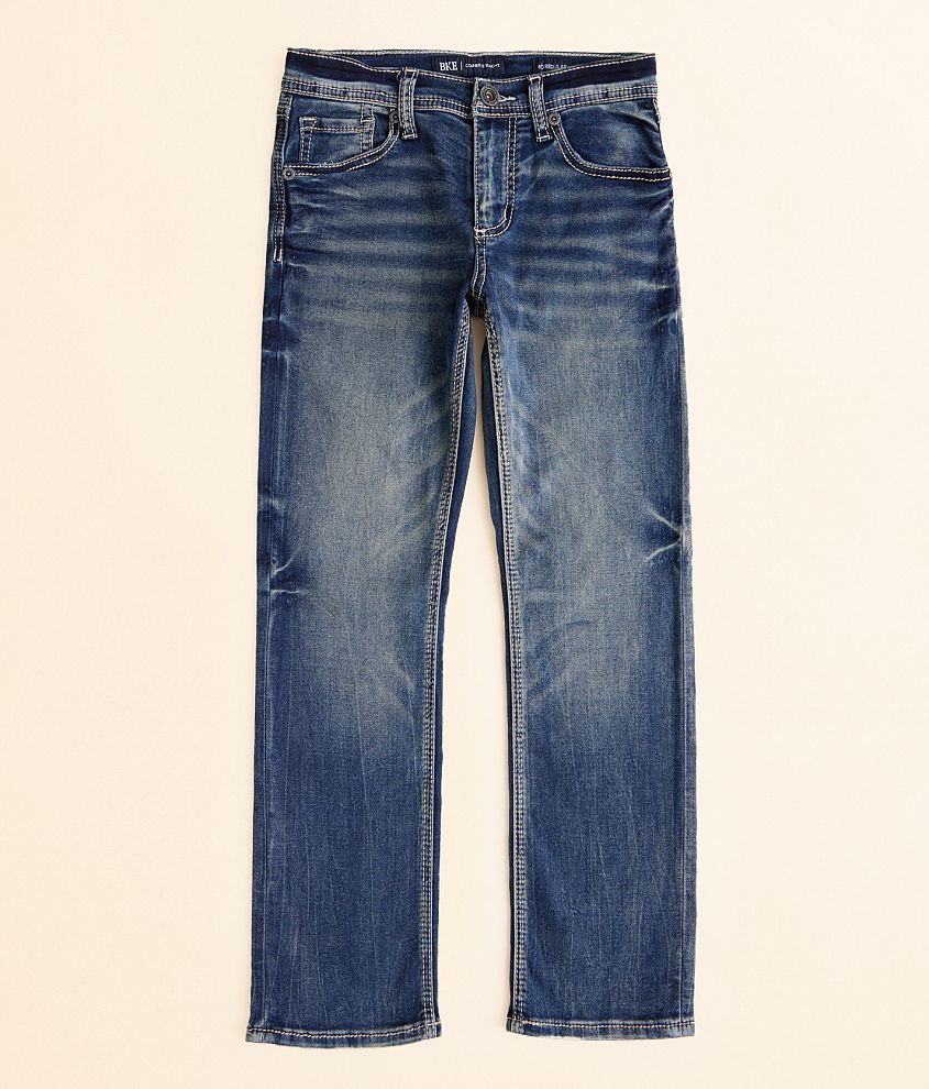 Boys - BKE Conner Straight Stretch Jean front view