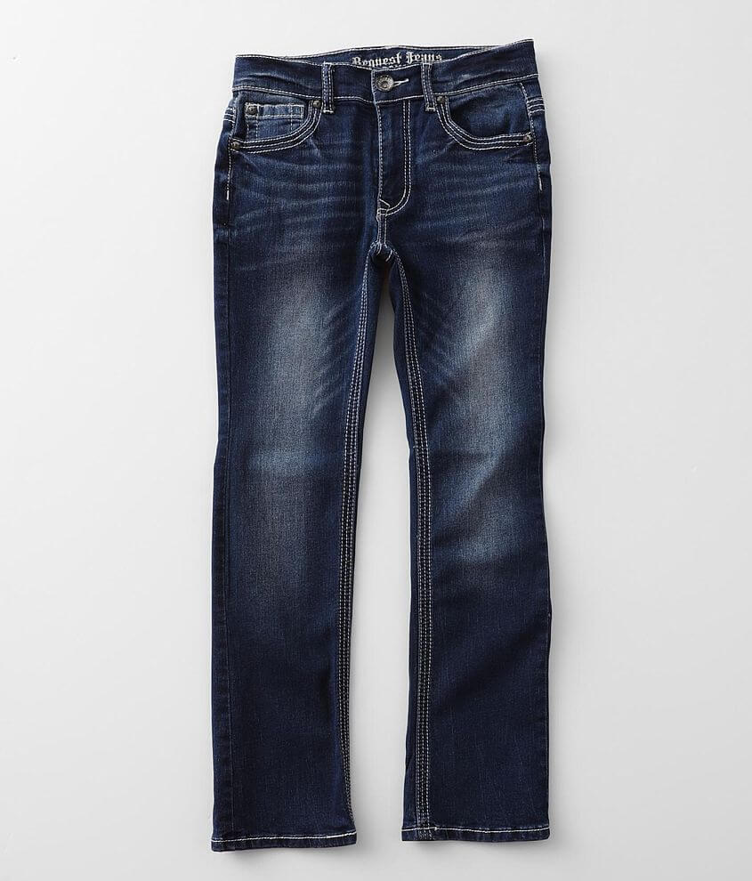 Boys - Request Jeans Boot Stretch Jean front view