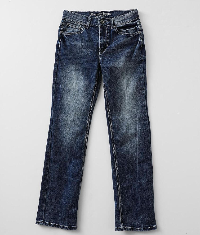 Boys - Request Jeans Straight Stretch Jean front view