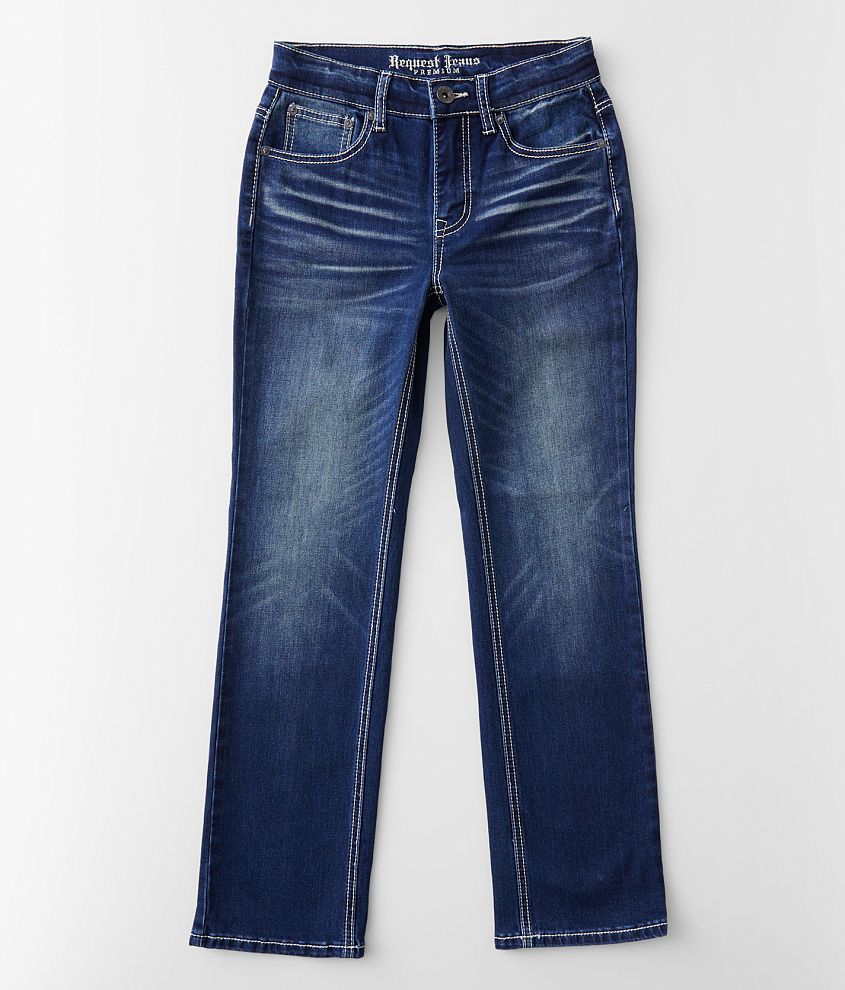 Boys - Request Jeans Straight Stretch Jean front view