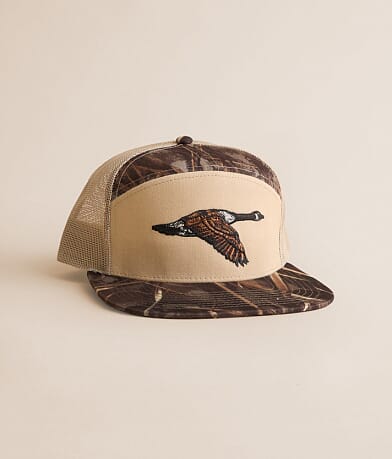 Funk Lagoon Goose Camo Trucker Hat front view