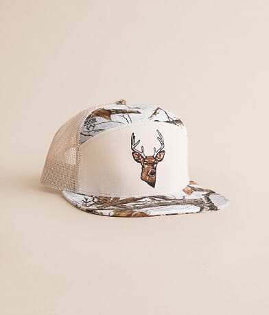 Funk Lagoon Whitetail Camo Trucker Hat front view