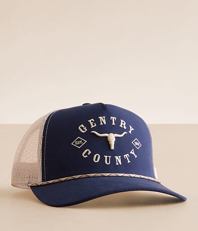 Gentry County Logo Trucker Hat front view