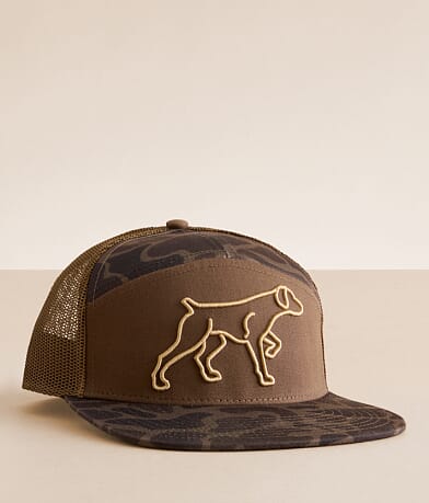 Funk Lagoon Backwoods Trucker Hat front view