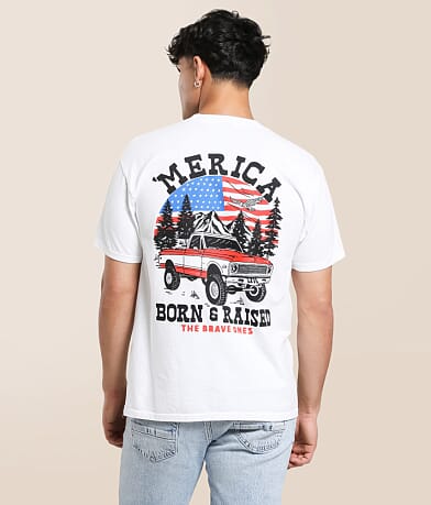 The Brave Ones Born & Raised T-Shirt front view
