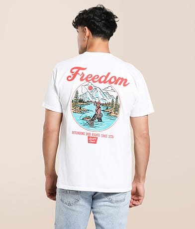 The Brave Ones Freedom In The River T-Shirt front view