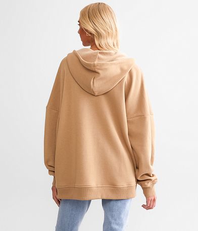 BKE Drop Shoulder Hoodie - One Size back view