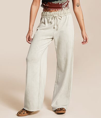 Gilded Intent Washed Wide Leg Pant front view