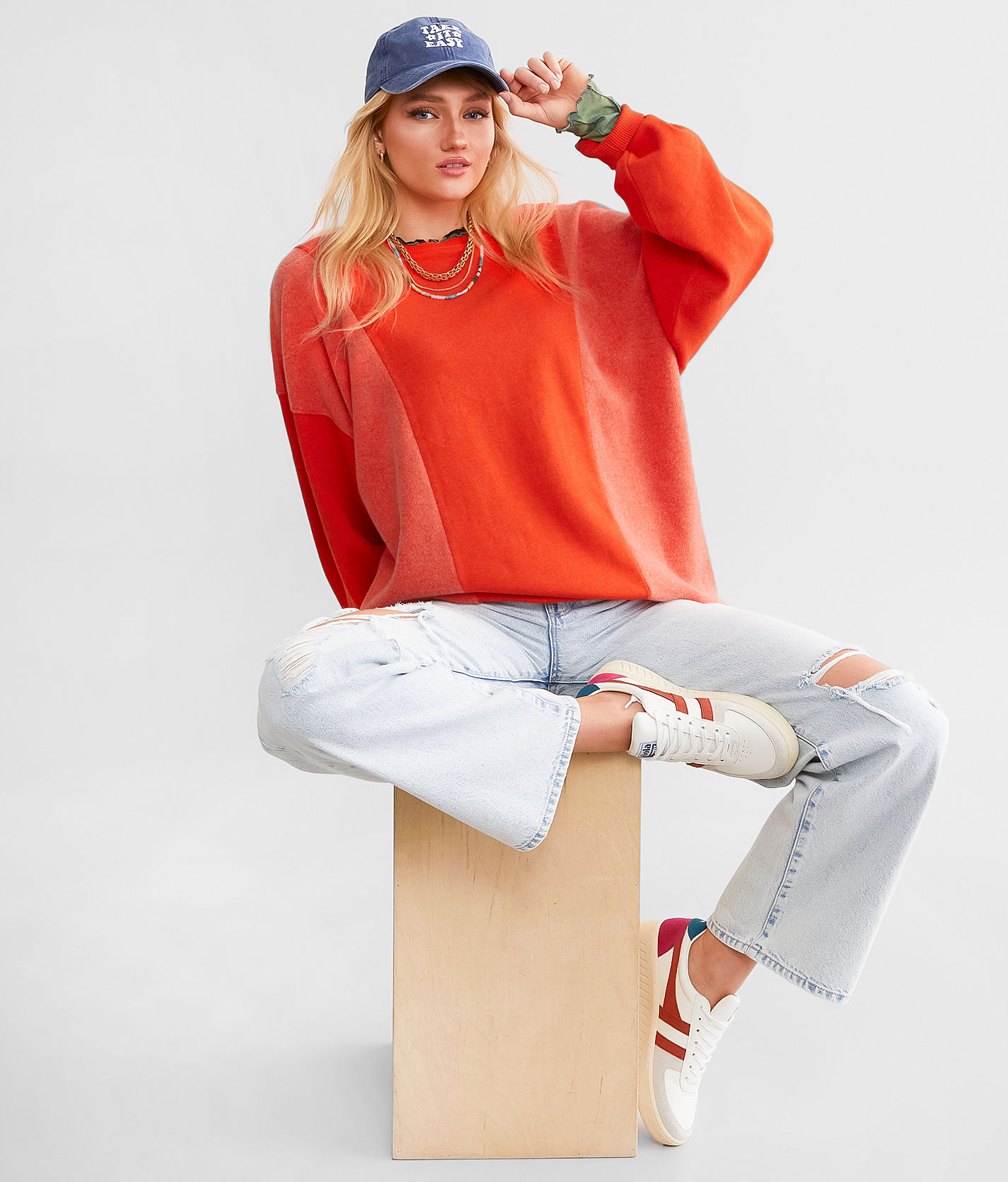 BoTT Pullover Fleele Top (花柄) L BoTT Pullover Fleele Top (花柄) L Cinch Polar Fleece