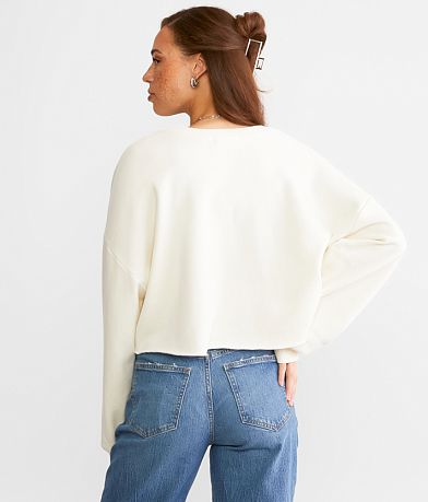 Gilded Intent Cropped Pullover BACK