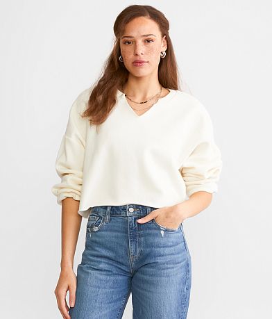 Gilded Intent Cropped Pullover FULL_LEFT_SIDE