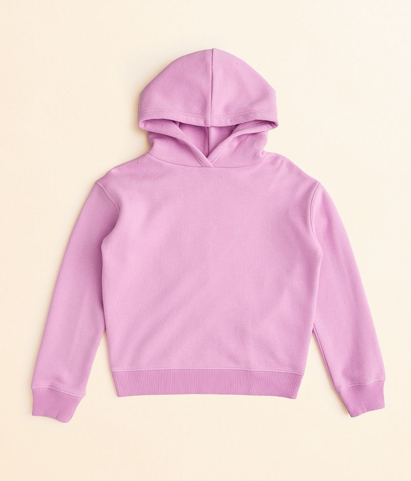 Girls - BKE Tulip Back Hooded Sweatshirt front view