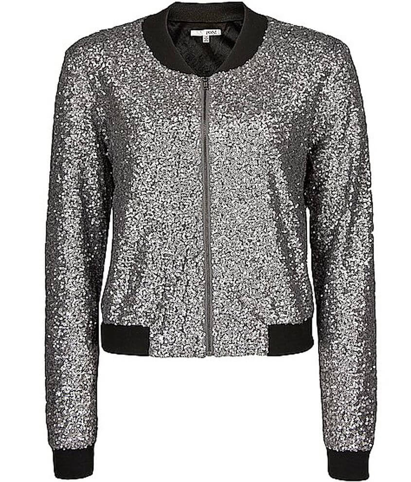 Poise Sequin Jacket front view
