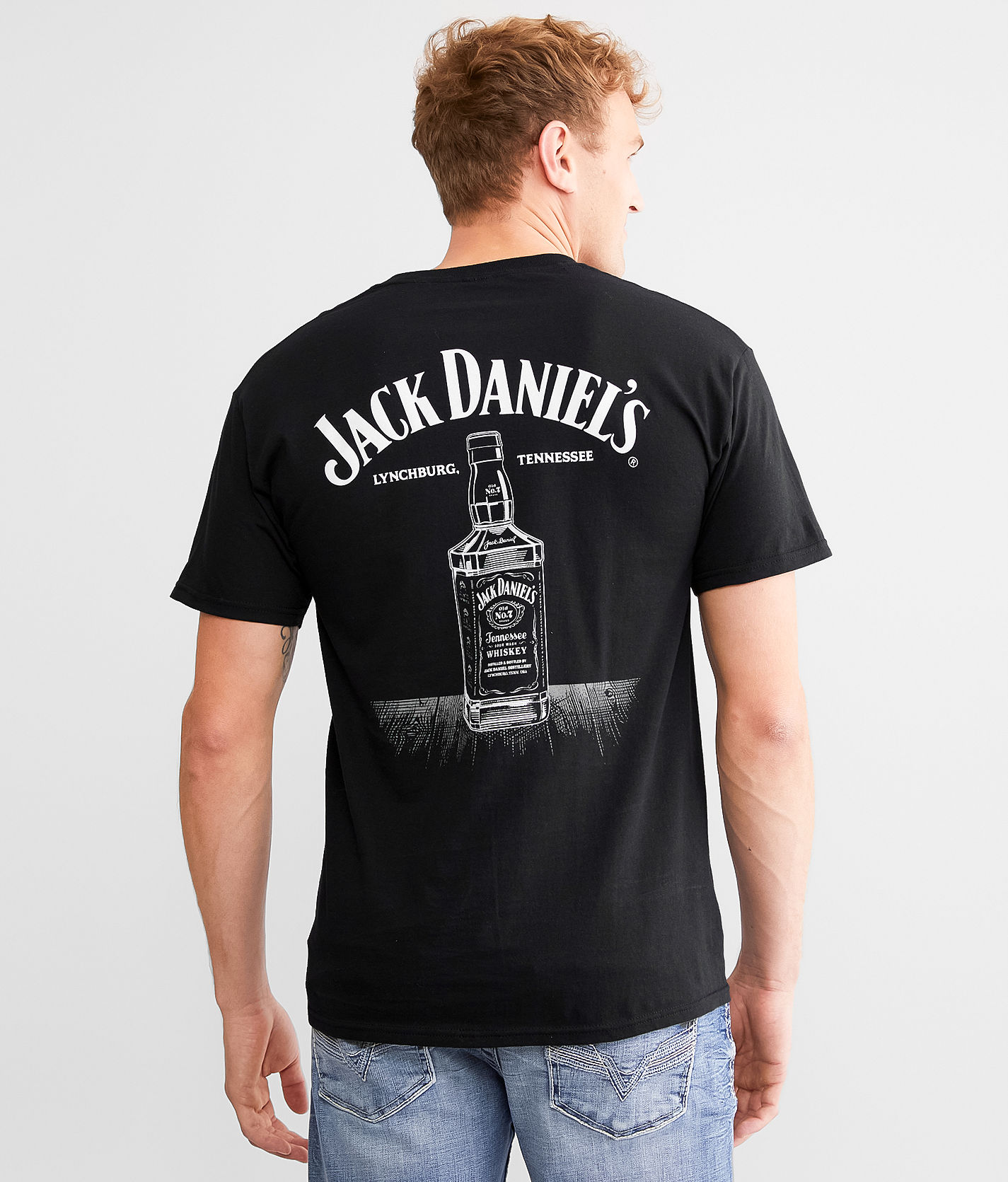 Changes Jack Daniels Bottle T Shirt Men s T Shirts in Black Buckle