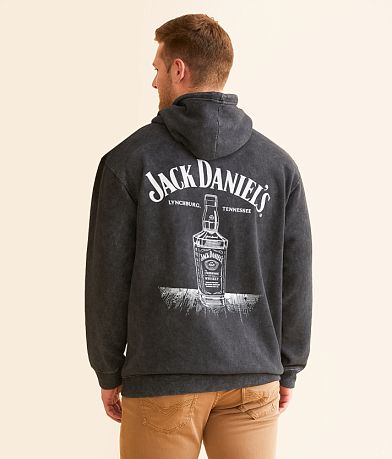 Changes Jack Daniels® Bottle Hooded Sweatshirt front view