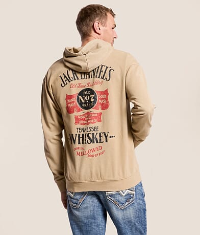 Changes Jack Daniel's Old No. 7 Hooded Sweatshirt front view