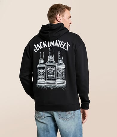 Changes Jack Daniel's Old No. 7 Hooded Sweatshirt front view
