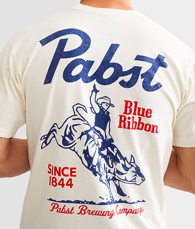 Changes Pabst Blue Ribbon&#174; Vintage Bull Rider T-Shirt BACK