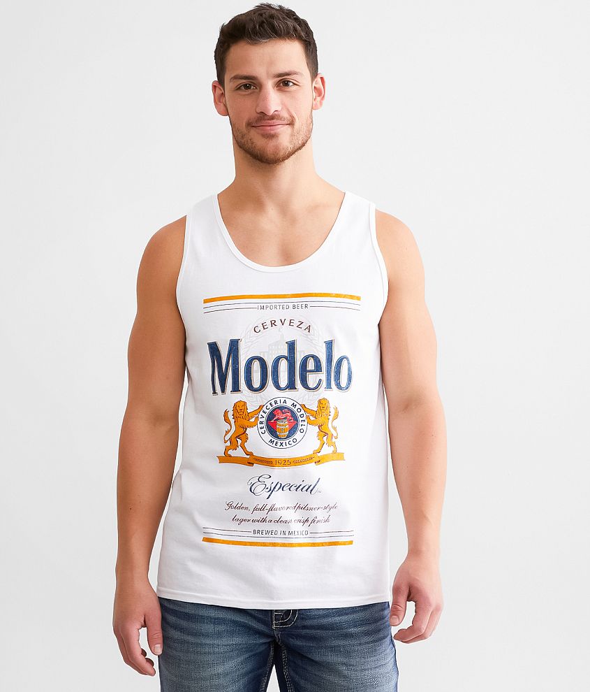 Changes Modelo&#174; Cerveza Tank Top front view