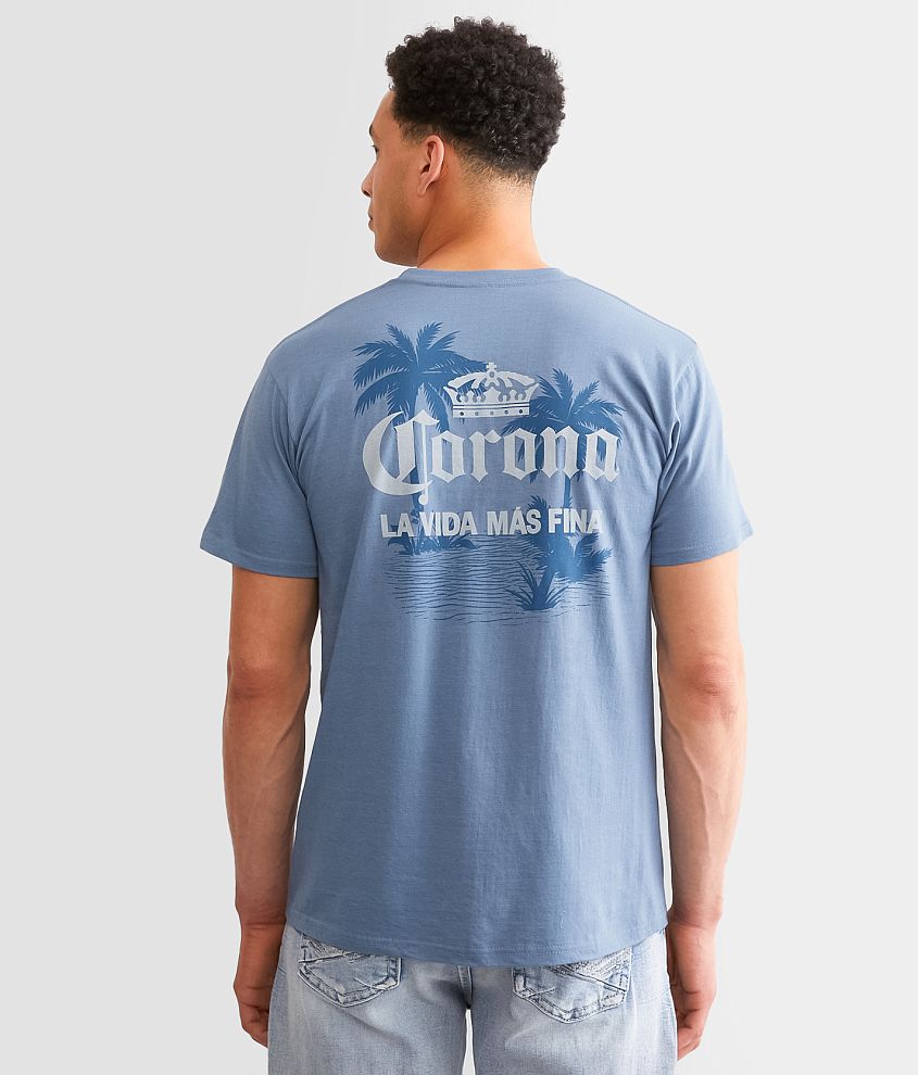 Changes Corona® La Vida T-Shirt - Men's T-Shirts in Dusty Blue | Buckle