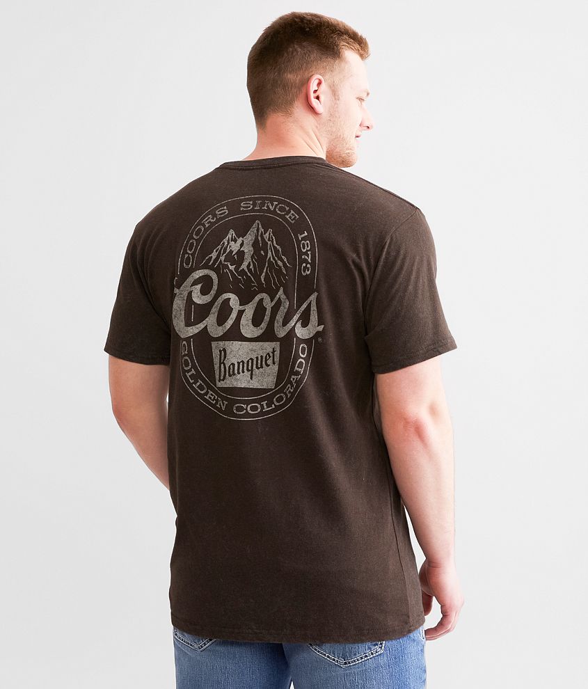 Changes Coors Banquet Oval Badge T-Shirt
