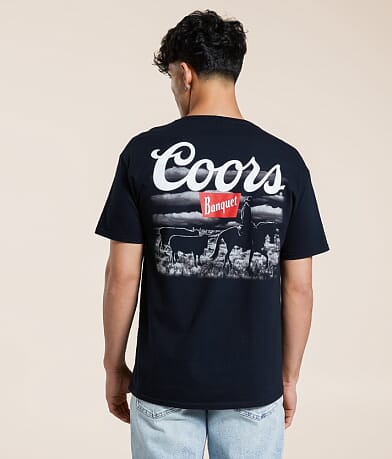 Changes Coors® Cattle & Cowboy T-Shirt front view