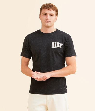 Changes Miller Lite® Two Tone T-Shirt front view